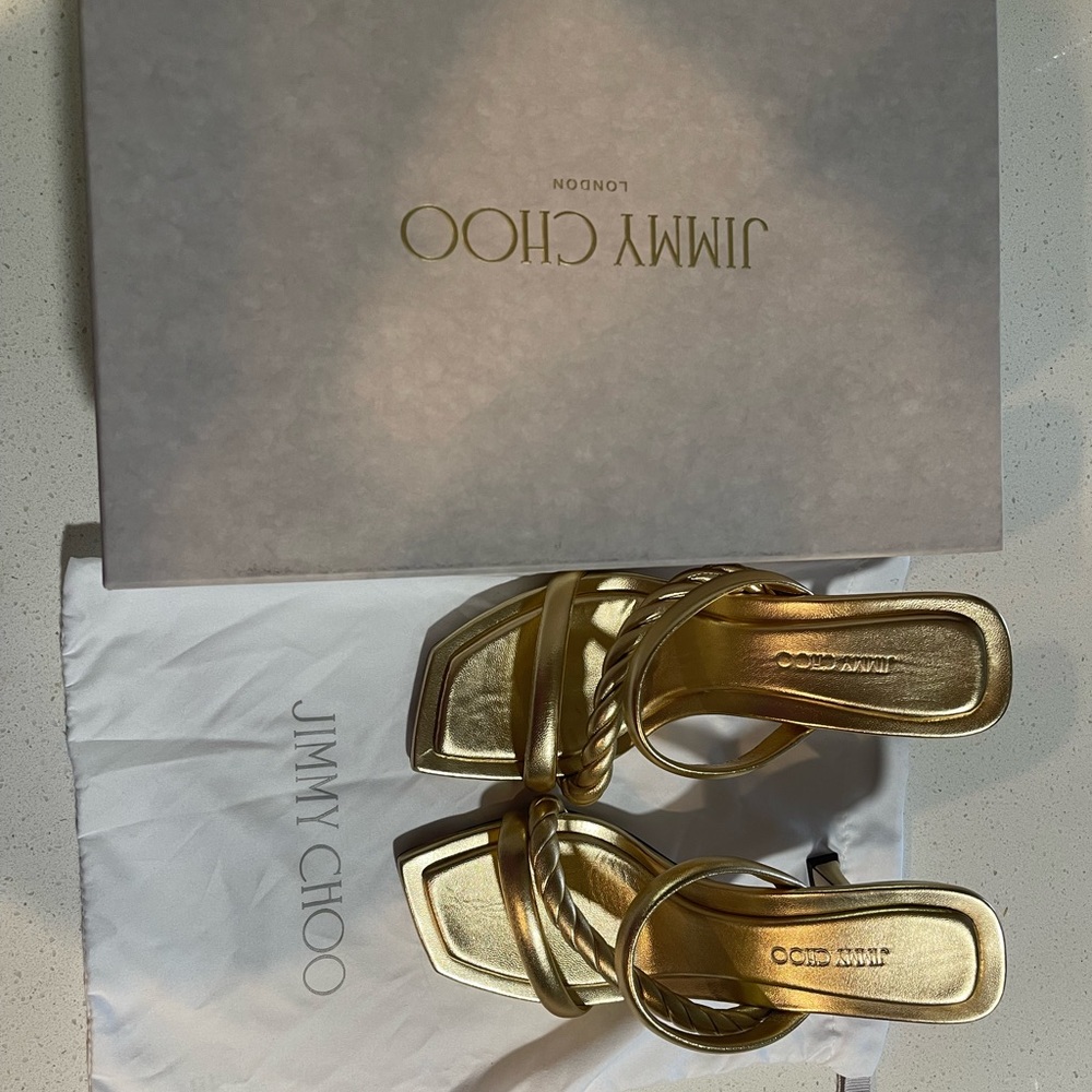 COPY - Jimmy Choo 90mm Diosa size 8 sandals